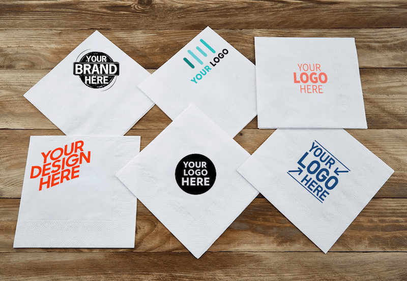 Εκτύπωση Χαρτοπετσέτας / Σακούλας / Πατακιών / Ποτηριών